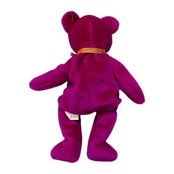 Ty BEANIE BABIES “MILLENNIUM” 2000 Millenium Bear 💜 - Picture 4 of 8